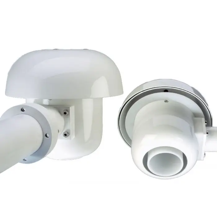 Easy-to-install protective shield with integrated fan