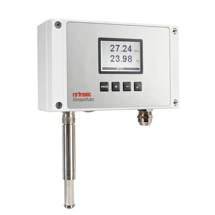 Precision & Performance Humidity and Temperature Transmitter - Rotronic HF5 Aluminum